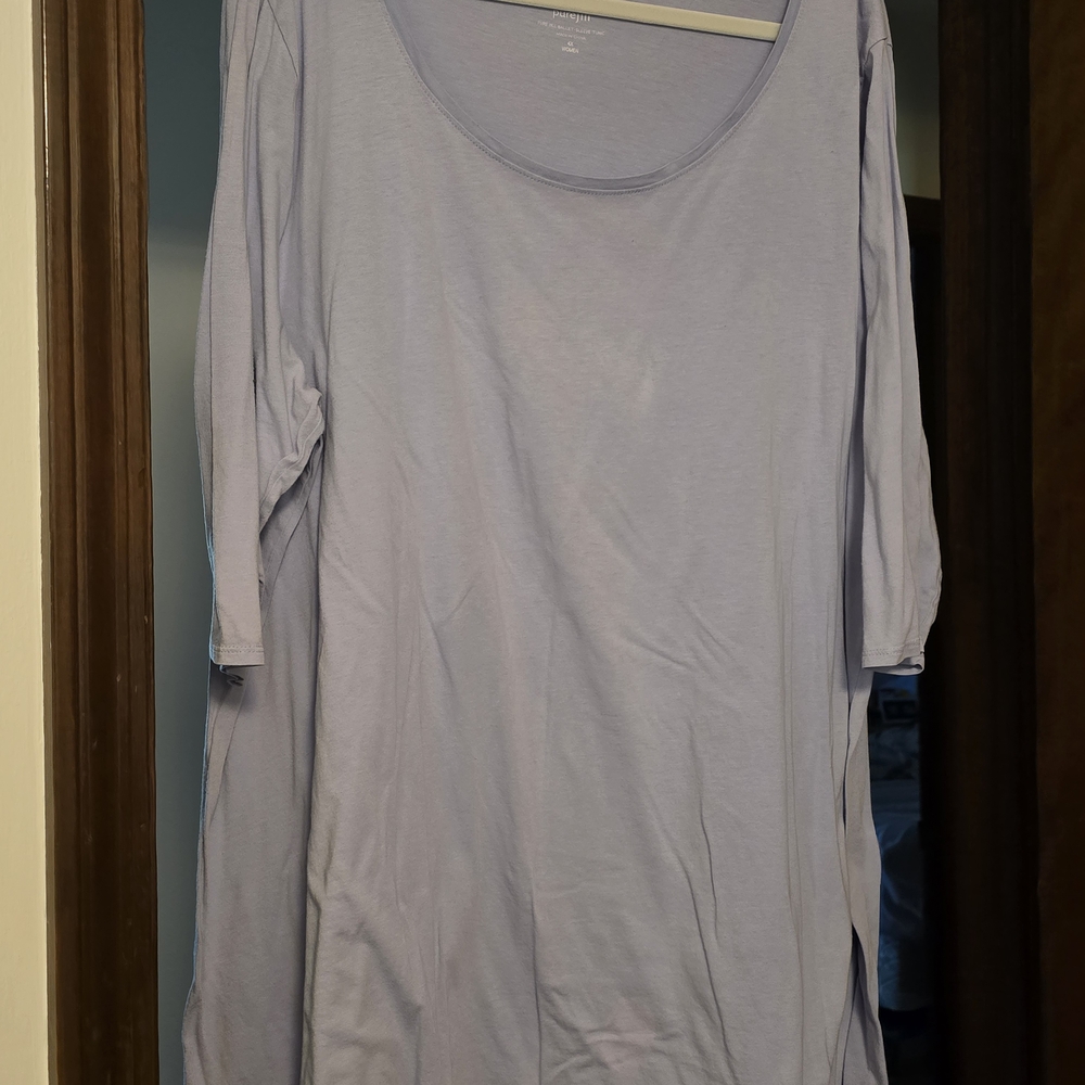 Elegant Lavender Women's Tunic